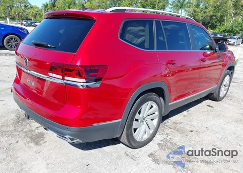 2021 Volkswagen Atlas 3.6L V6 Sel z USA, uszkodzony, nr VIN 1V2ER2CA7MC530819